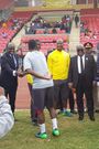 Ghana President Akufu Addo visits Black Stars in Ethiopia