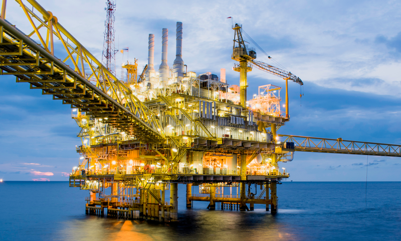 Nigerian oil rig
