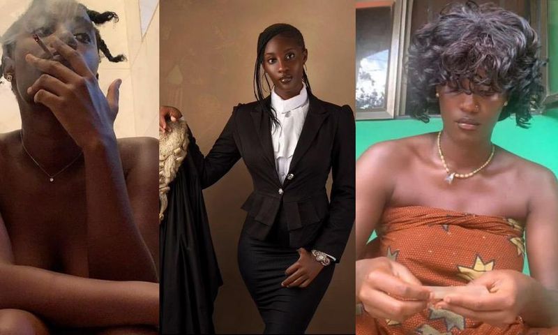 Baddest Nigerian Lawyer in trouble over 'marijuana smoking' online as NBA files petition