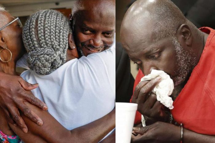 Man jailed 400 years freed after serving 34 years as review exposes errors