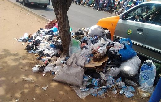 Filth engulfs Accra Central business district