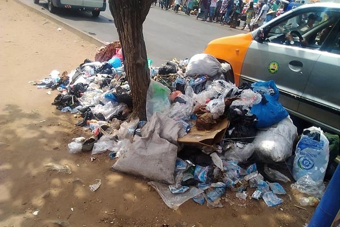 Filth engulfs Accra Central business district