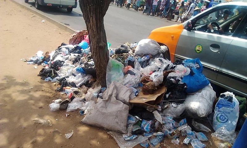 Filth engulfs Accra Central business district