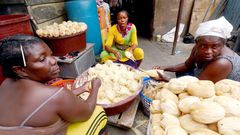 Kenkey sellers