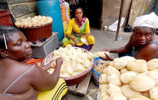 Kenkey sellers