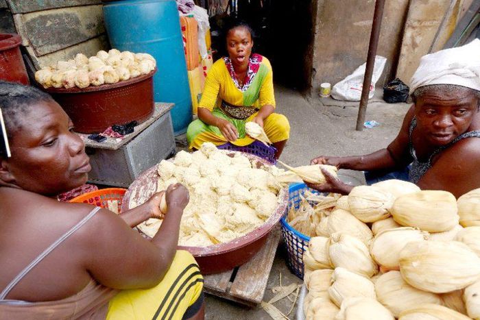 Kenkey sellers