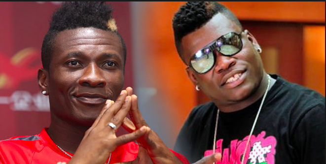 Asamoah Gyan and Castro