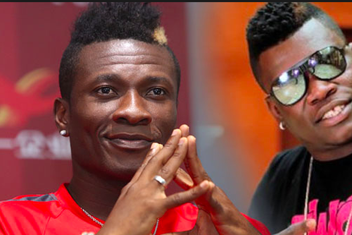 Asamoah Gyan and Castro