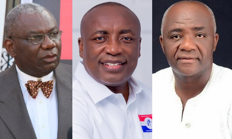 Boakye Agyarko, Kwabena Agyapong, Francis Addai-Nimoh