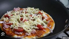 Stove top pizza