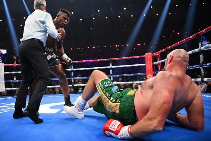 Shatta Wale says Francis Ngannou was robbed against Tyson Fury