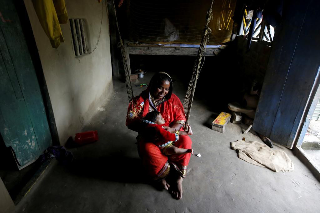 An island in India is disappearing, but some of the last residents say they can't afford to move away