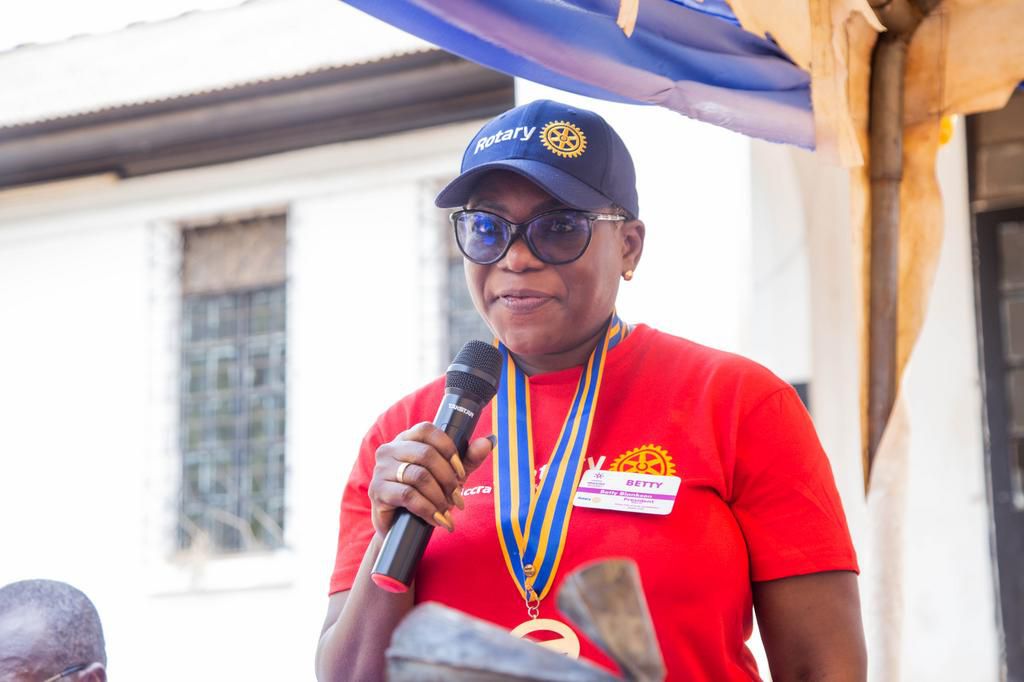 Rotarian Betty Blankson