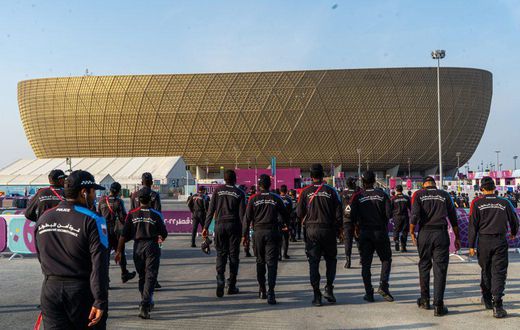 Video: Ghanaian man laments over unpaid salary after working as bouncer at 2022 World Cup