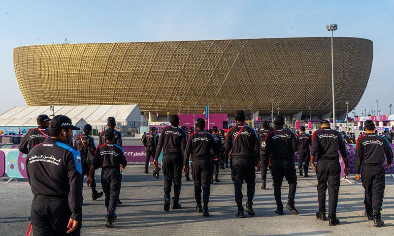 Video: Ghanaian man laments over unpaid salary after working as bouncer at 2022 World Cup