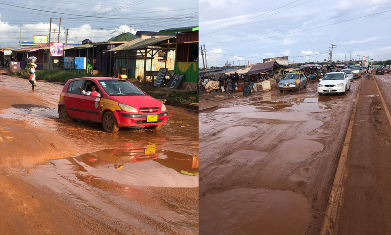 Adjei Kojo death-trap roads