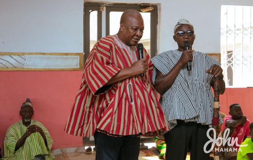 Bole Chiefs canvases vote for Mahama