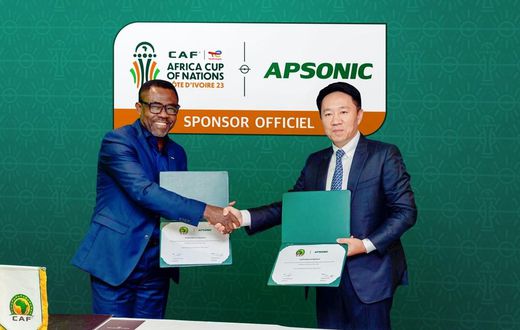 Signing ceremony of the contract between CAF and APSONIC on October 9, 2023.