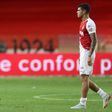 Leonardo Jardim (L) trudges off the pitch at the end of Monaco's defeat against Angers on Tuesday