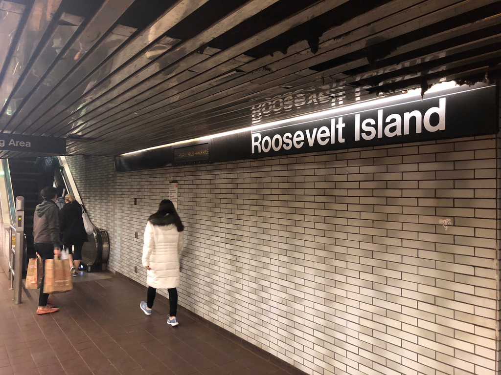 New Yorkers are paying upwards of $3,000 a month to live at the former home of an abandoned smallpox hospital and an insane asylum, and a walk through the secluded island only 250 yards from Manhattan makes it clear why