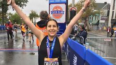 I am used to working out.