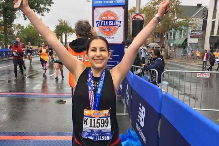 I am used to working out.