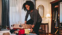 1. When leaving for your trip, choose a suitcase with some extra room.