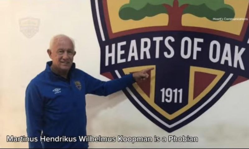 Martin Koopman: Hearts of Oak appoint Dutchman as new head coach