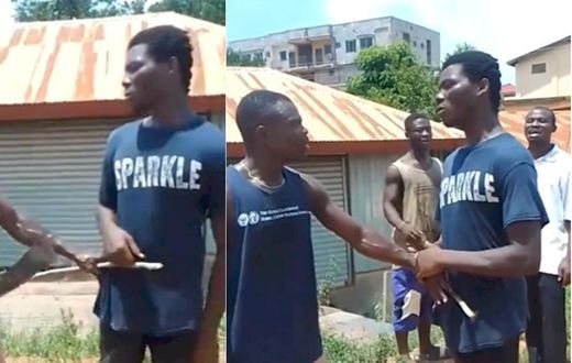 Enraged farmer attacks thief with cutlass at Akyem Akroso, threatens to kill him