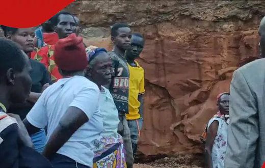 Man buried alive in quarry collapse while winning sand