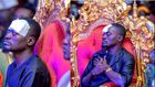 Wounded LilWin shows up at his movie premiere, speaks about his accident (VIDEO)