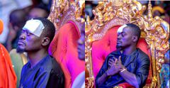 Wounded LilWin shows up at his movie premiere, speaks about his accident (VIDEO)