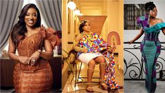 Brides in kente
