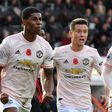 Nemanja Matic's Manchester United teammates wore a red poppy on their shirts in their 2-1 win against Bournemouth