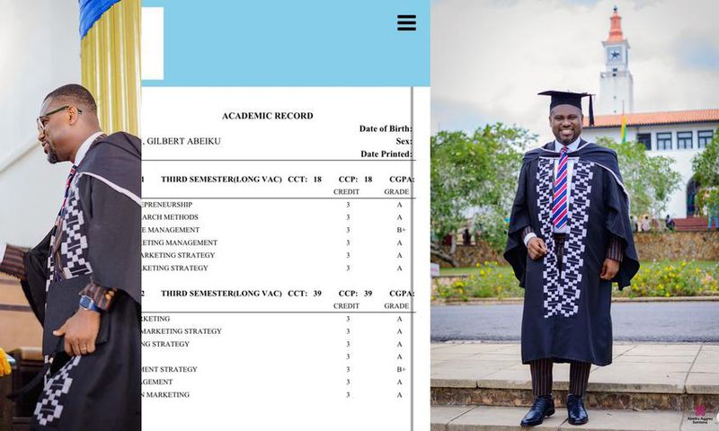 Abeiku Santana's transcript