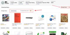amazon history edit