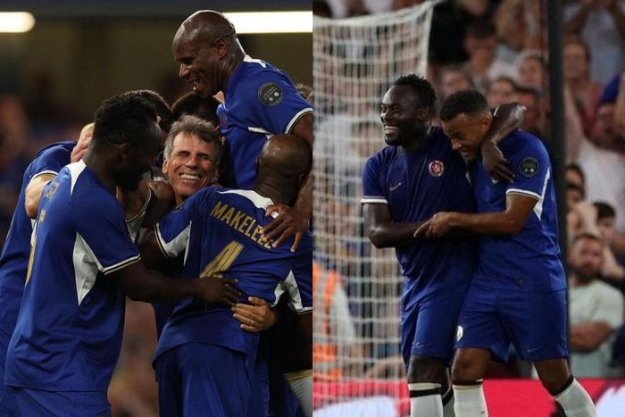 Watch: Michael Essien runs the show with goal and assist in Chelsea legends game