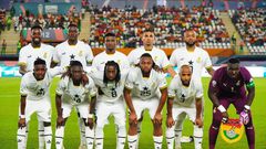 Ghana Black Stars team