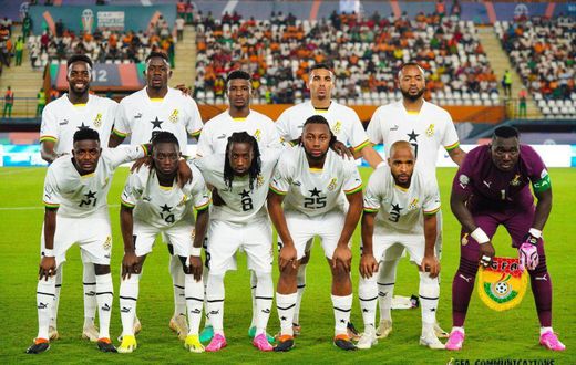 Ghana Black Stars team