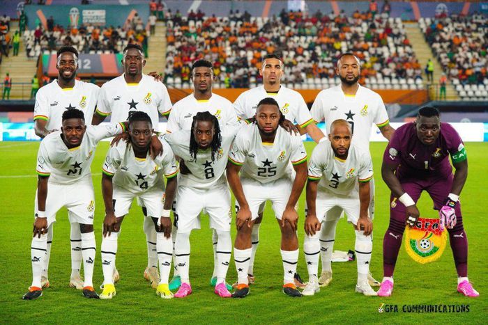 Ghana Black Stars team
