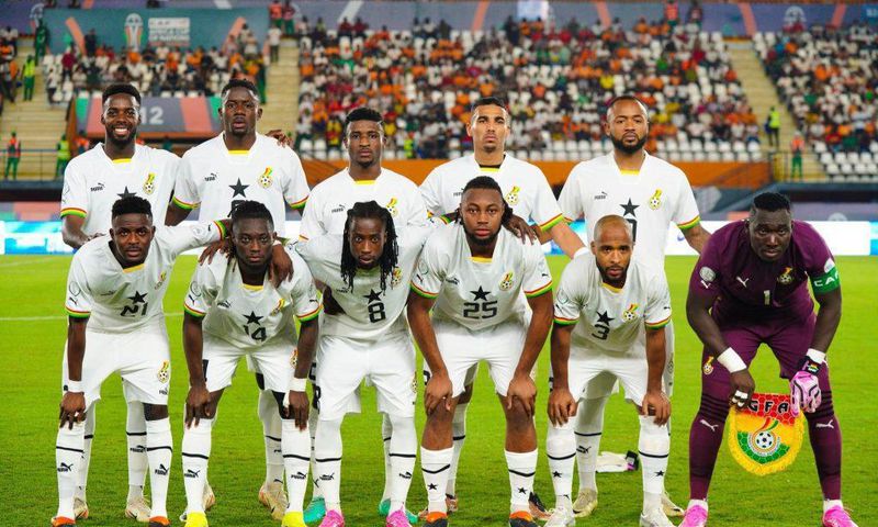 Ghana Black Stars team