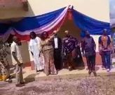 Freda Prempeh and her entourage