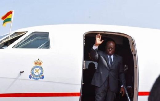 Akufo Addo leaves for Abu Dhabi, UAE