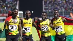 Ghana wins silver men’s 4x100m at 2023 African Games as Nigeria seals gold