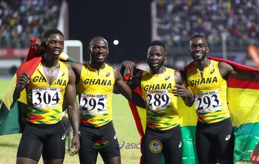 Ghana wins silver men’s 4x100m at 2023 African Games as Nigeria seals gold