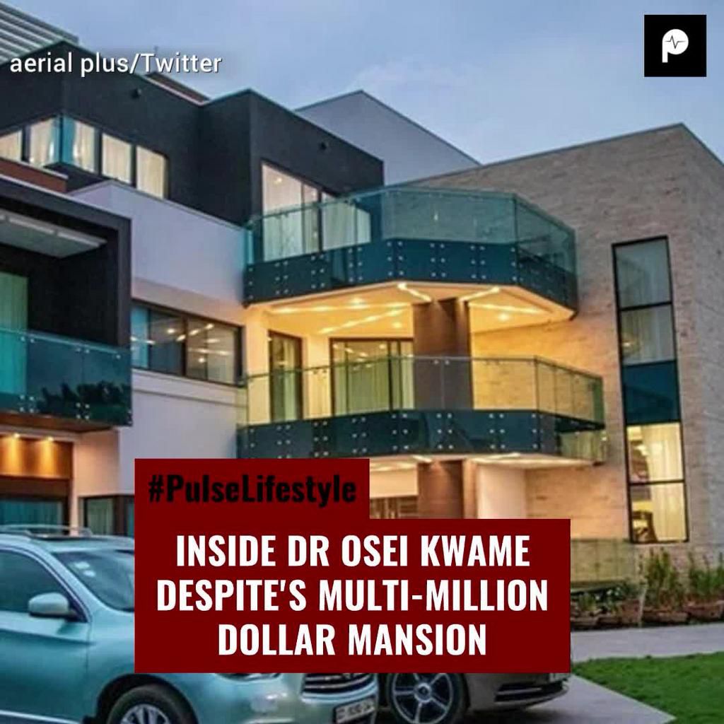 Dr Osei Kwame Despite’s multi-million dollar mansion is to die for