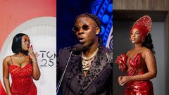 Iconic red and black outfits