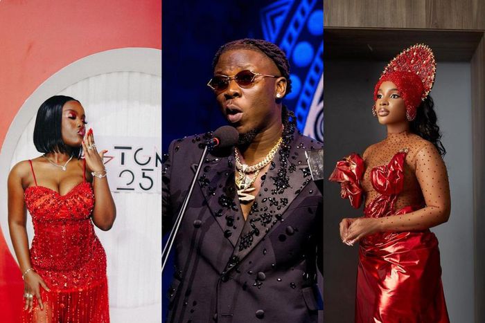 Iconic red and black outfits