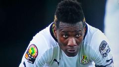 Asamoah Gyan reached 50 international goals faster than Ronaldo and Messi