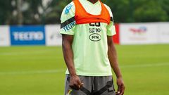 Mohammed Kudus training with the black stars on tuesday